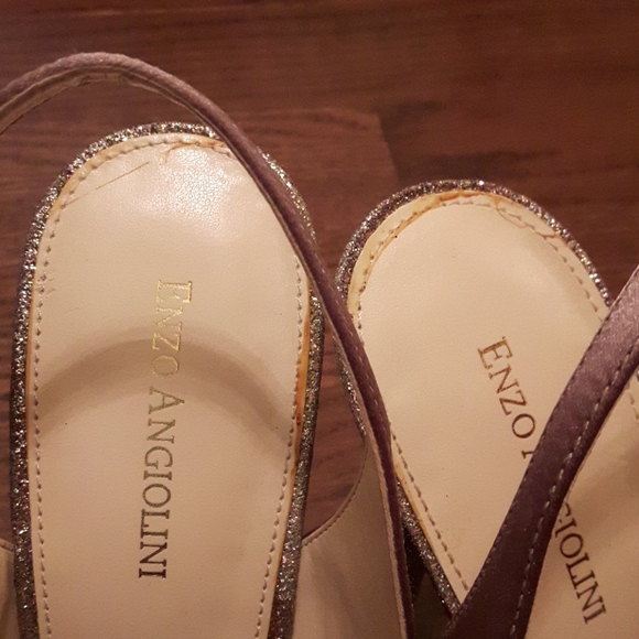 Enzo Anglioni high heels with sequin - Picture 4 of 5